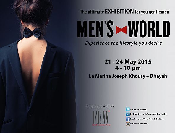 Men's World Exhibition 2015 is TOMORROW!
