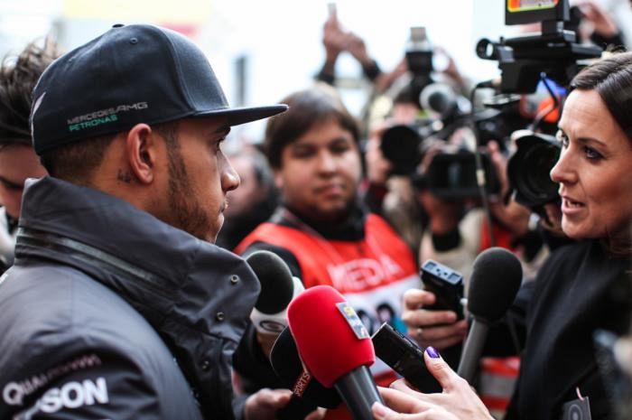 Hamilton says newspaper report 'piece of rubbish'!