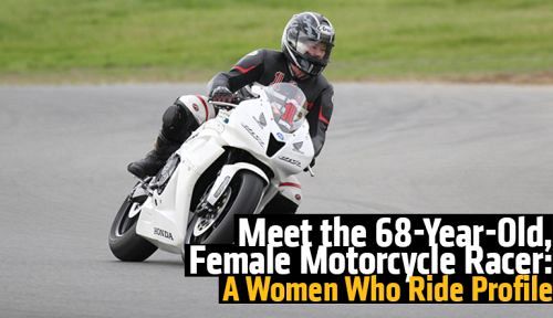 Meet The 68-Year-Old Female Motorcycle Racer! 