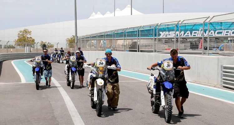 الاستعدادات على قدم وساق لانطلاق الدورة الـ 25 لرالي أبوظبي الصحراوي