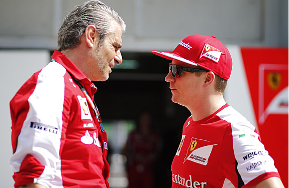 كيمي رايكونن: فريق فيراري في أفضل حالاته