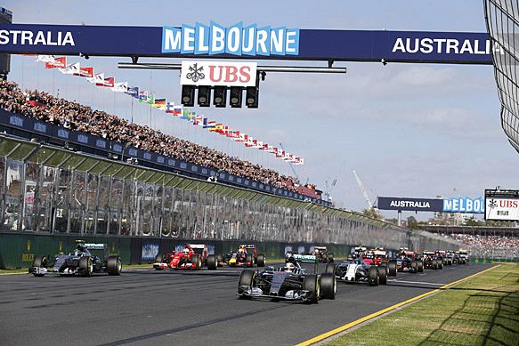 موسم 2016 من بطولة الفورمولا واحد سيبدأ في شهر نيسان/ أبريل