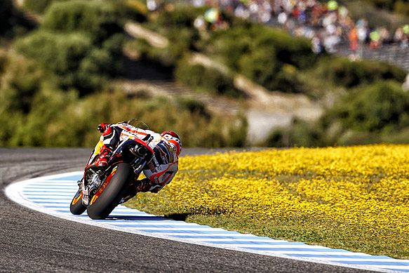 مارك ماركيز: تماسك القسم الخلفي نقطة ضعف دراجة هوندا