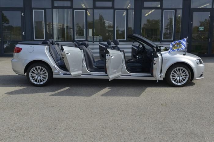 Audi displays its very own A3 6 doors convertible!