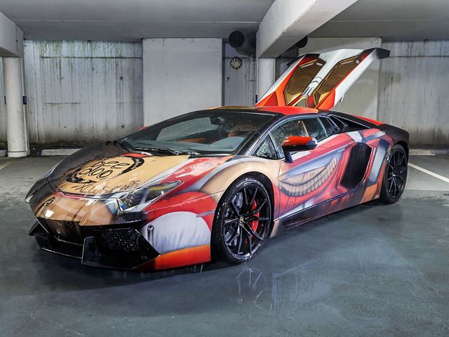 سيارة لامبورغيني بطبعة الرجل الحديدي!