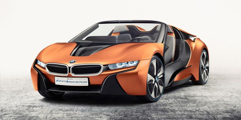 BMW iVision Future Interaction concept car!