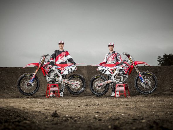 Honda Introduces 2015 Supercross/Motocross Team!