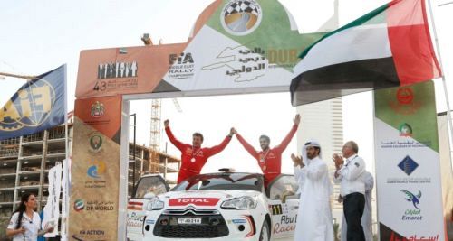 Al Sahlawi Wins Dubai International Rally!